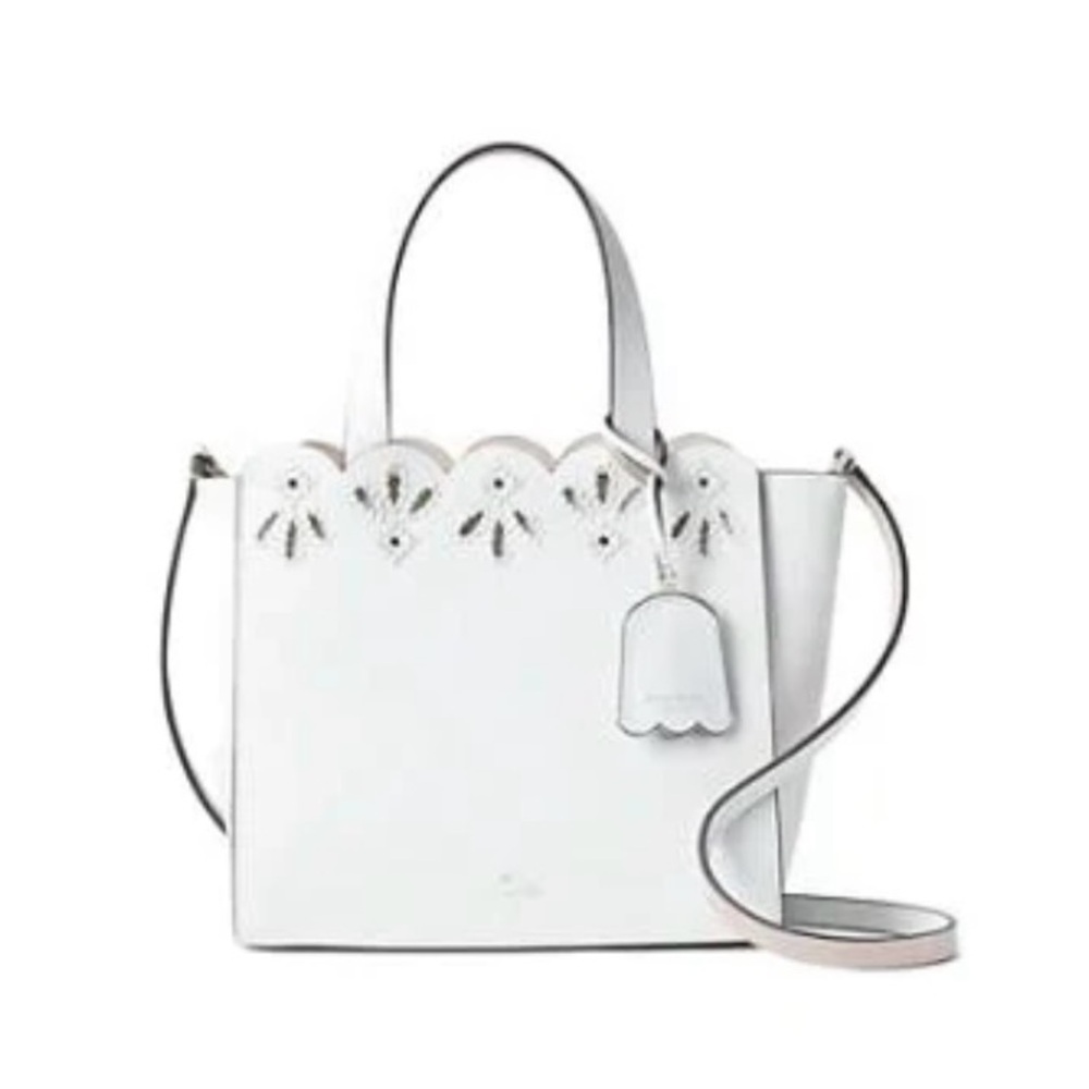 Kate Spade New York Magnolia Eyelet Mina Satchel Handbag